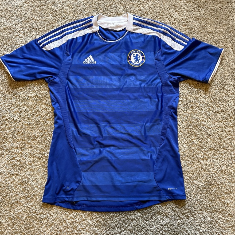 Authentic Chelsea Adidas 2011/2013 Home Soccer Jersey Mens Medium